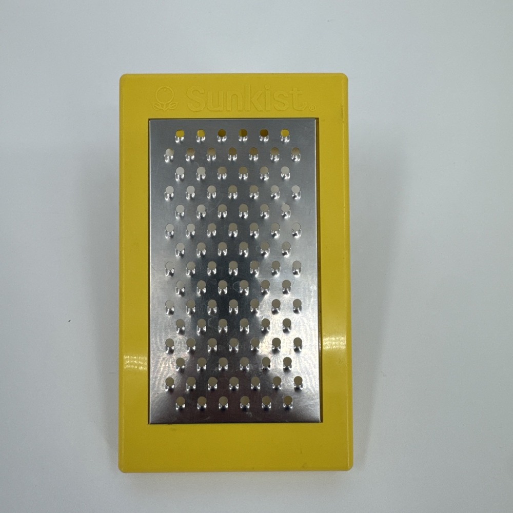 Sunkist Citrus Grater Zester for Vintage Kitchen Bar‎ Tailgating Camping